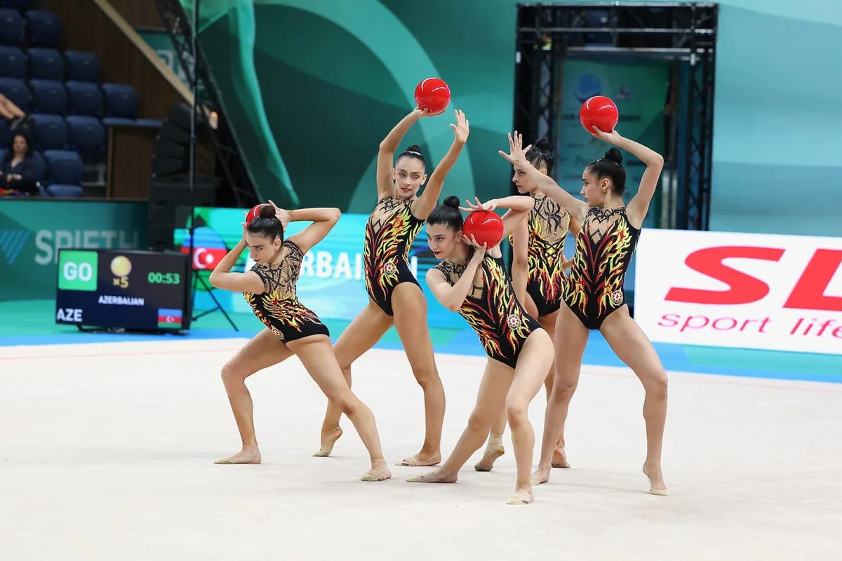 Azərbaycanın bədii gimnastları Bolqarıstanda Avropa çempionatında iştirak ediblər