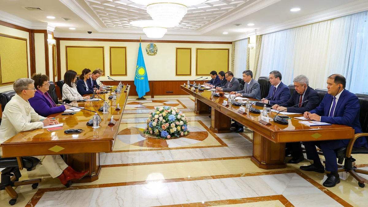 Qazaxıstanla Almaniya energetika və kritik minerallar sahələrində əməkdaşlığı müzakirə edib