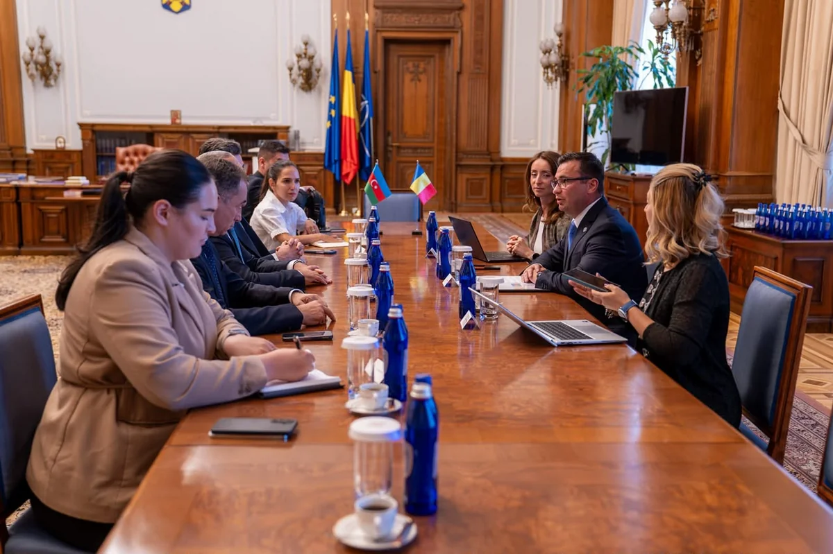 The special representative of the President of Azerbaijan held meetings in the Romanian Parliament