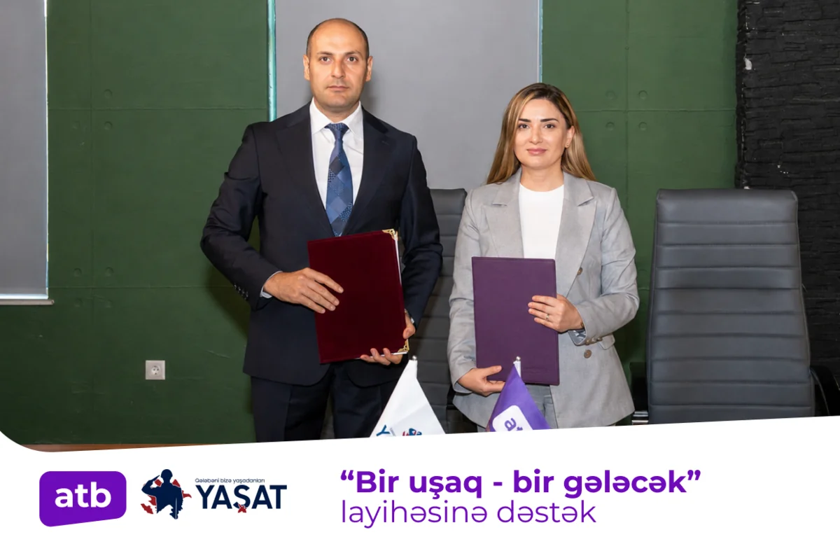 "Azər Türk Bank" və "YAŞAT" Fondu arasında birgə əməkdaşlıq sənədi imzalanıb