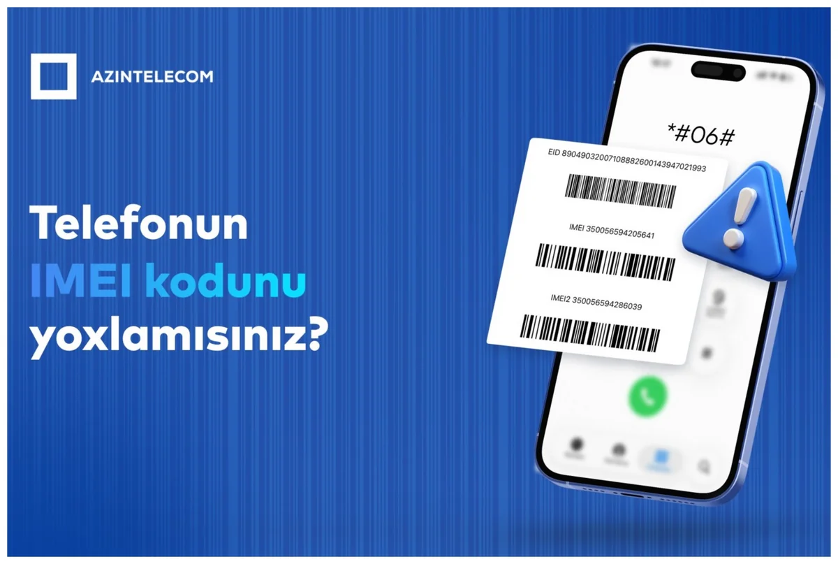 Kopyalanmış IMEI kodlarla 1,6 milyon dəfə şəbəkəyə qoşulma cəhdi olub