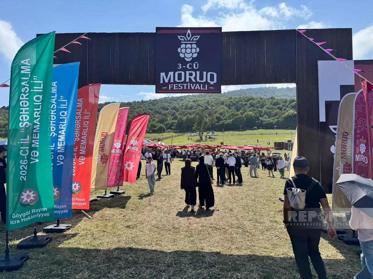 Göygöldə Aqrar Biznes Festivalı və III Moruq festivalı başlayıb