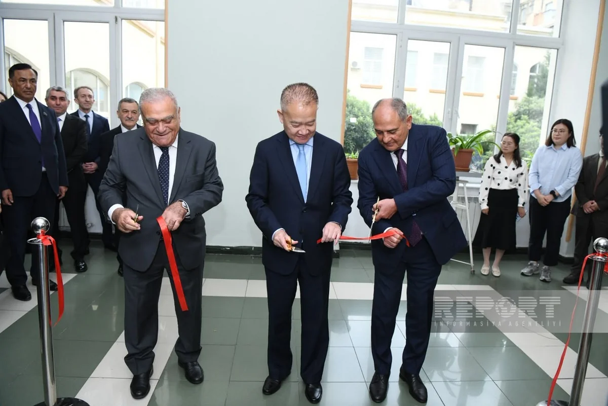 Dövlət İdarəçilik Akademiyasında "Çin mərkəzi"nin açılışı olub