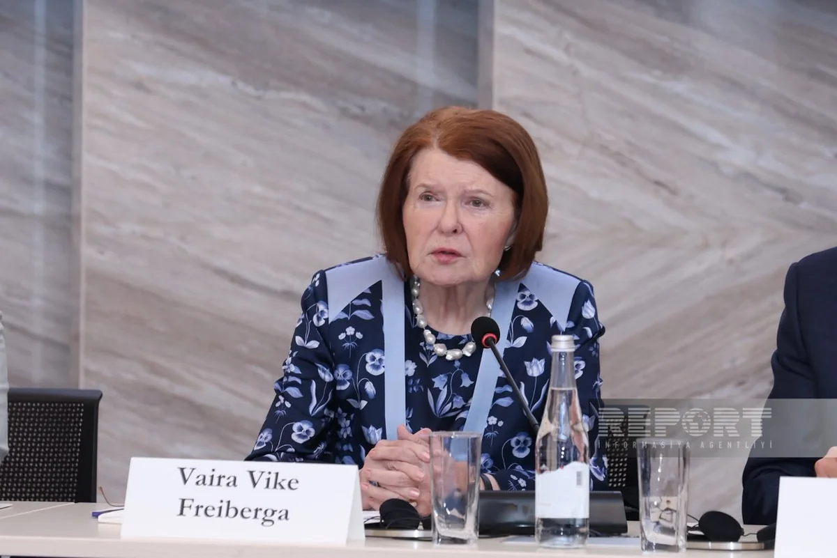 Vayra Vike-Freyberqa: Azərbaycan qalıq yanacağından müasir enerji mənbələrinə keçidə hazırlaşır