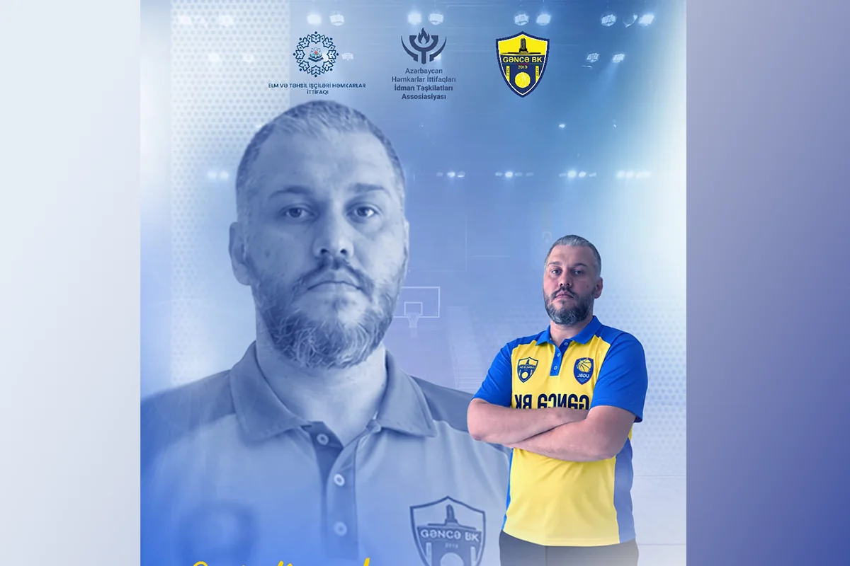 “Gəncə” basketbol klubunun baş məşqçisi Martin Knejeviçin köməkçilərindən biri məlum olub