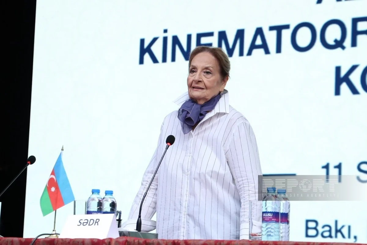 Şəfiqə Məmmədova Azərbaycan Kinematoqrafçılar İttifaqının sədri seçilib