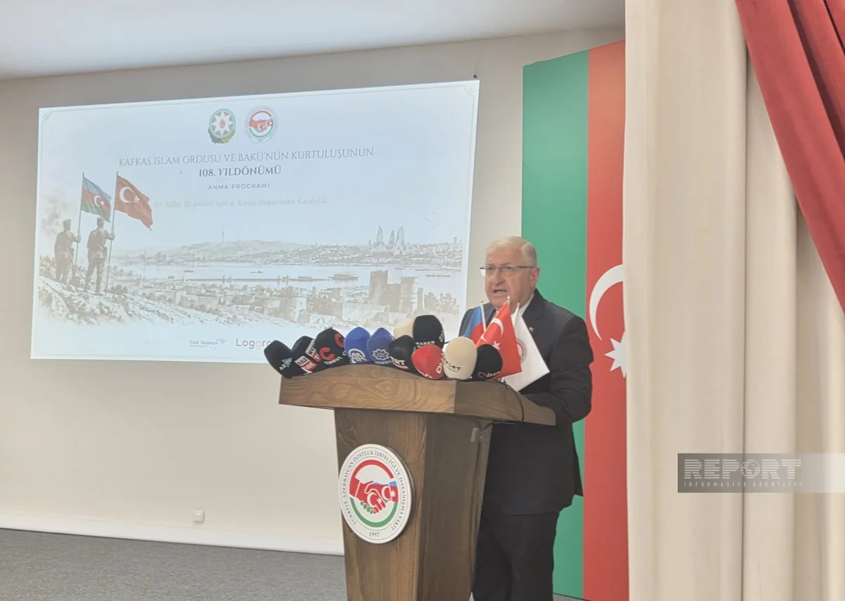 Yaşar Gülər: Azərbaycanla Türkiyə arasında 1918-ci ildə başlayan qardaşlıq bu gün də yaşayır