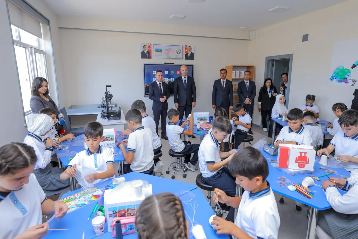 Nehrəmdə yeni məktəb istifadəyə verilib