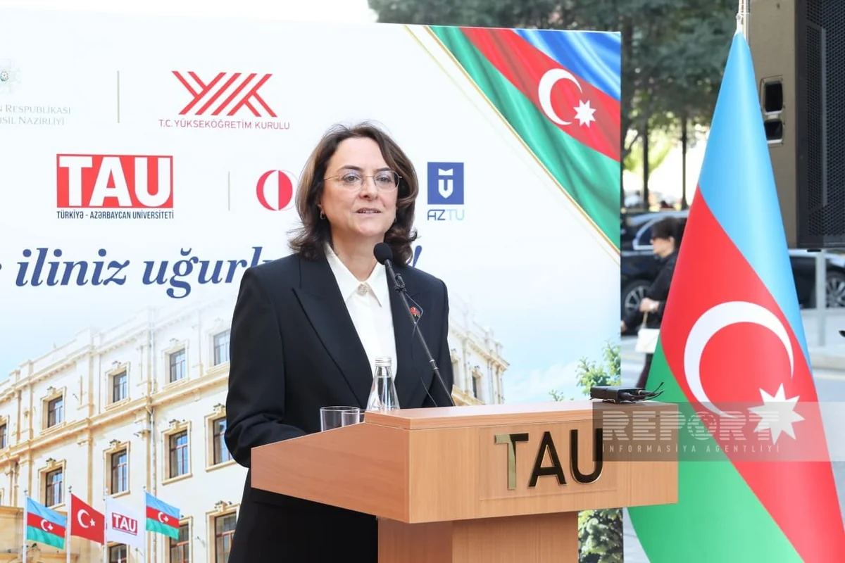 Yurdagül Aydoğan: TAU-da təhsil alan hər bir gənc iki ölkə arasındakı qardaşlığı gələcəyə daşıyır
