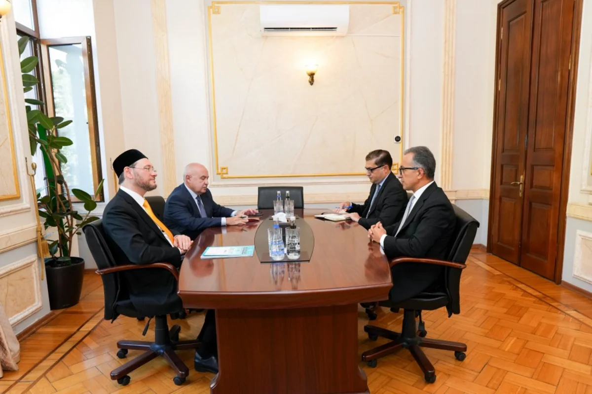 Ramin Məmmədov Rusiya Müsəmanları Ruhani İdarəsinin nümayəndəsi ilə əməkdaşlığı müzakirə edib