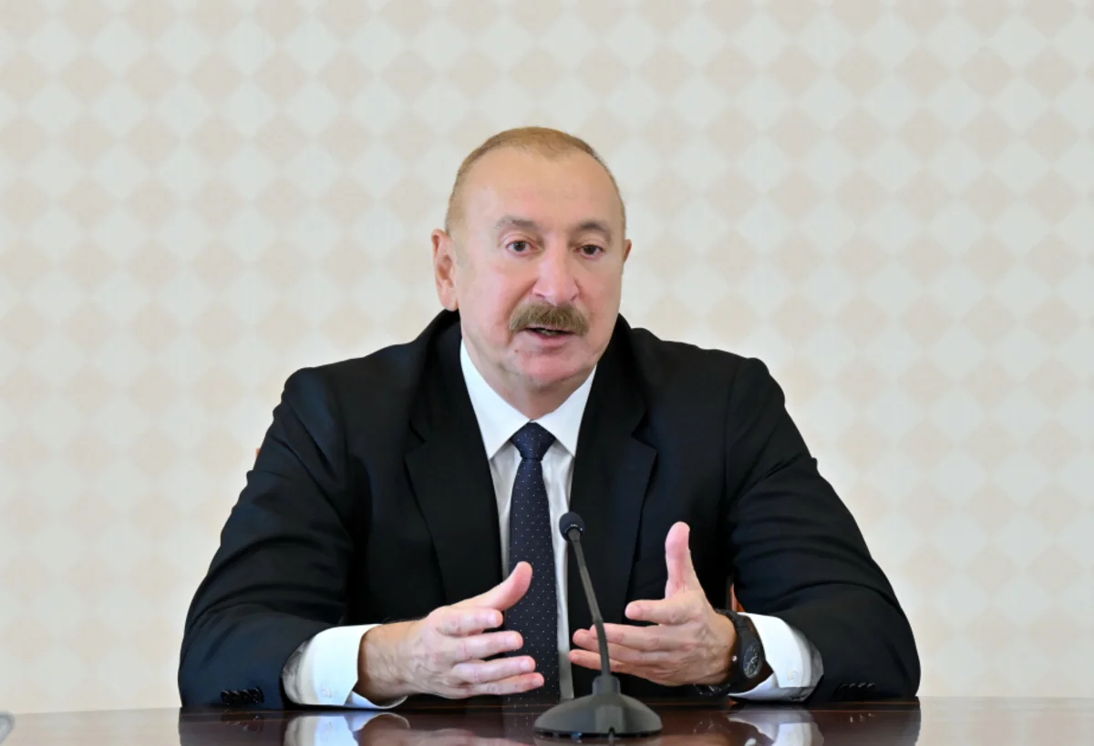 İlham Əliyev: TDT çox böyük beynəlxalq nüfuza malik təşkilatdır