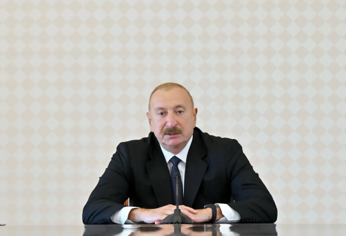 Prezident: Enerji təhlükəsizliyi ilə bağlı məsələlər bugünkü şəraitdə mühüm əhəmiyyət kəsb edir