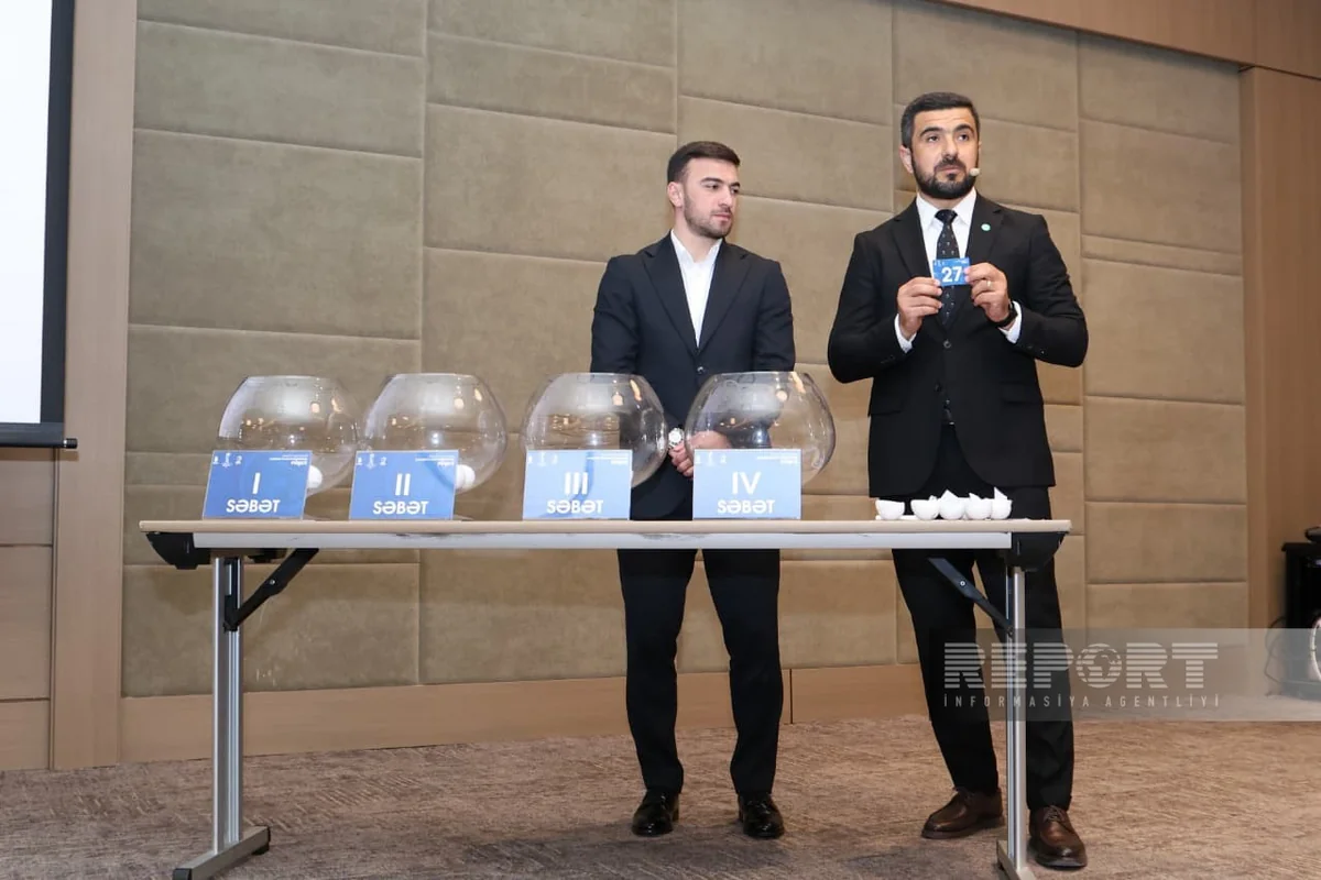 Futbol üzrə Azərbaycan Kubokunun 2026/2027 mövsümünün püşkü atılıb