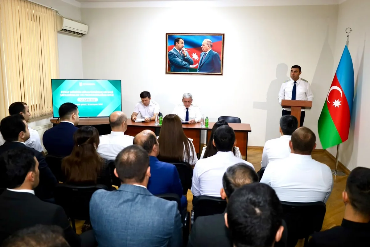 İsmayıllı rayon prokurorluğunda ətraf mühitin mühafizəsi ilə bağlı seminar keçirilib