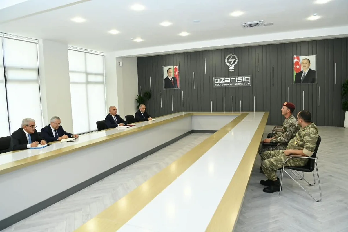 Vüqar Əhmədov Ağdamda vətəndaşları qəbul edib