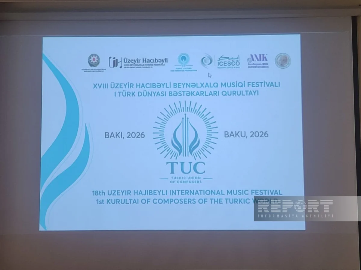Bakıda I Türk Dünyası Bəstəkarlar İttifaqının Qurultayı keçirilir
