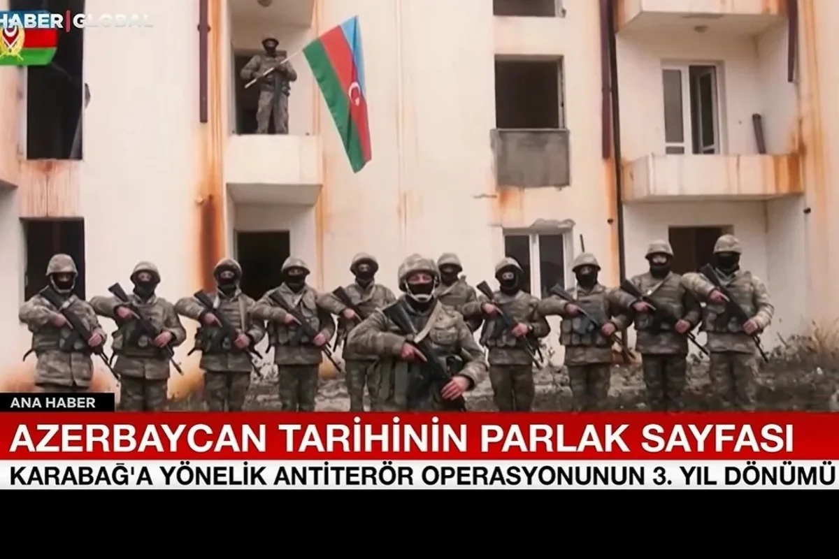 "Haber Global": Antiterror əməliyyatı ilə Azərbaycan ordusu daha bir parlaq zəfərə imza atıb