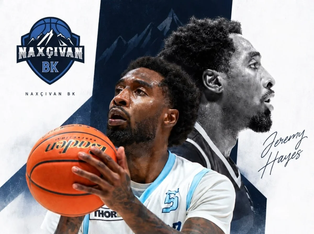 "Naxçıvan" klubu ABŞ-li basketbolçu Ceremi Hayesi transfer edib