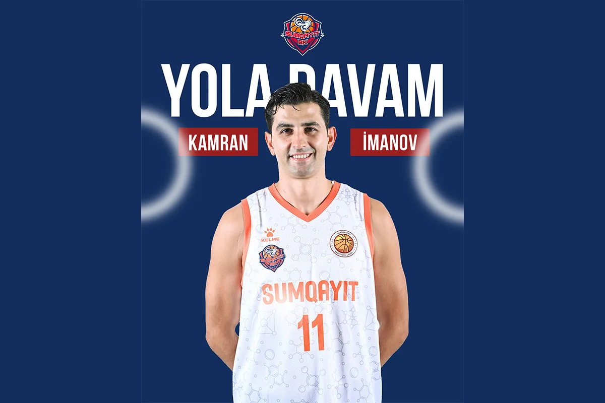 “Sumqayıt” basketbol klubu Kamran İmanovla müqavilənin müddətini uzadıb