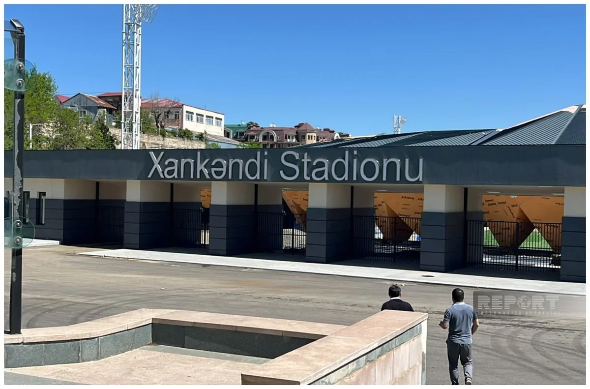 Xankəndi stadionunda təmir işlərinin ayın sonunadək başa çatdırılması planlaşdırılır