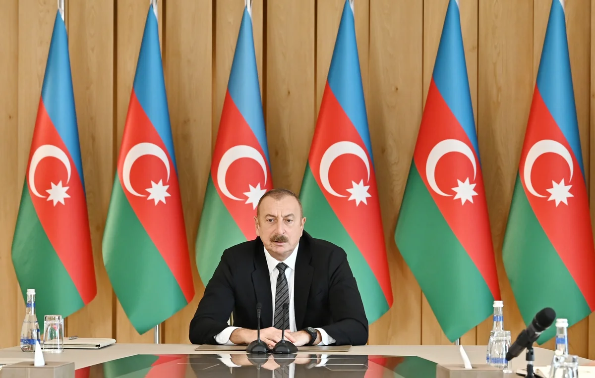 On the social media accounts of Ilham Aliyev, a video was shared about the acquaintance with Ismayil Samani's tomb in Bukhara