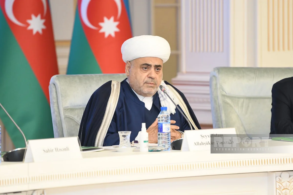 Allahşükür Paşazadə: Azərbaycanın zəfəri İslam dünyasının zəfəridir
