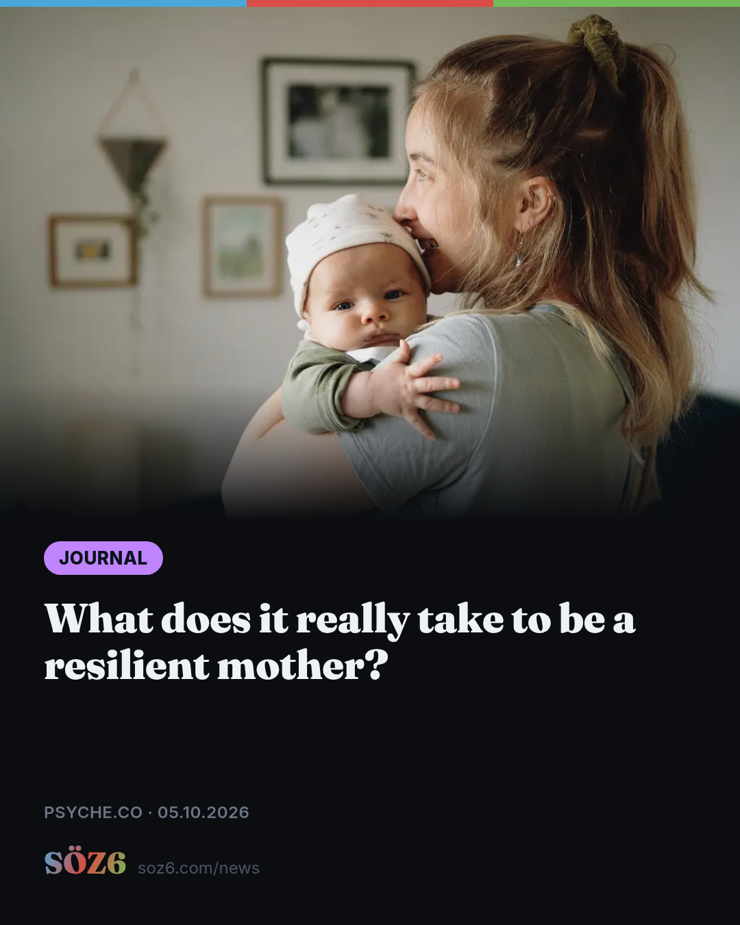 What does it really take to be a resilient mother?