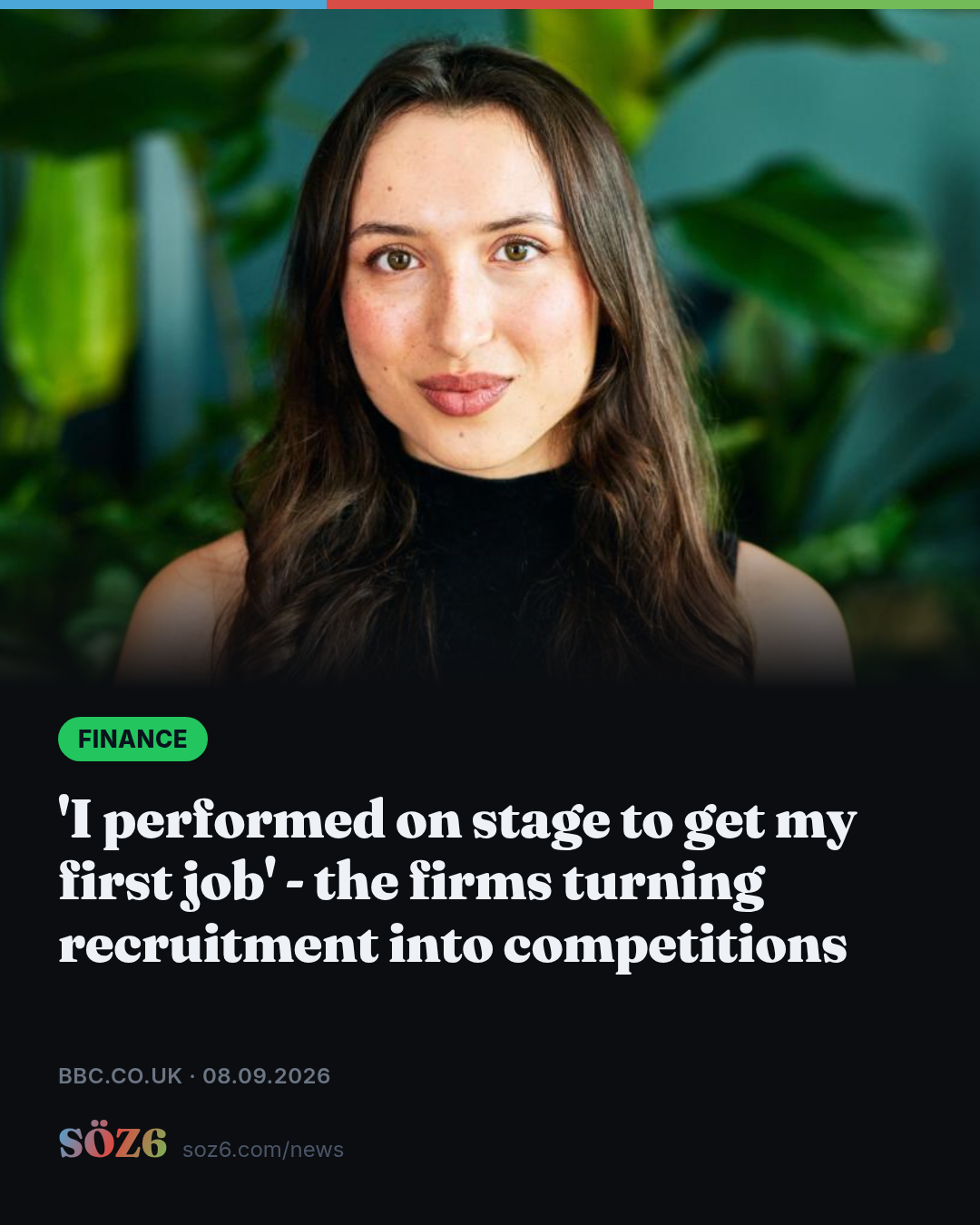 'I performed on stage to get my first job' - the firms turning recruitment into competitions