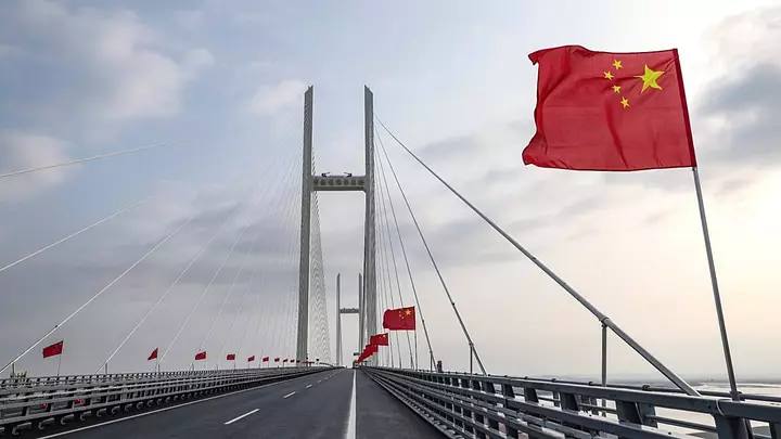 New four-lane bridge between China and North Korea opens after a decade of delay