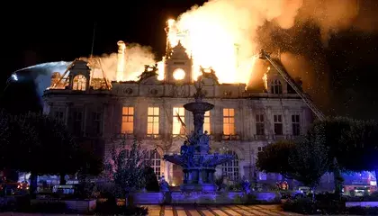 The Burning of This French City Hall Was a 'Catastrophe for Heritage,' Tragically Reminiscent of the Notre-Dame Fire