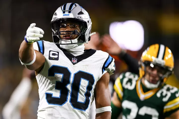 Panthers RB Chubba Hubbard Sends Blunt Message to Team on 'TNF' Loss to Packers