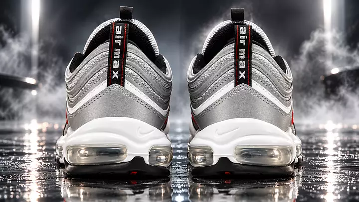 Nike Air Max 97 ‘Silver Bullet’ - Water Ripple Design, Mountain Bike Chrome, Bullet Train Myth: Where to Buy