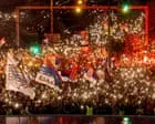 Massive student-led rally marches in Belgrade ahead of Serbian election