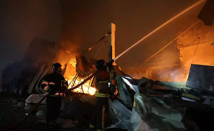 Russia launches massive strikes on Ukraine as Trump says peace is closer than ever