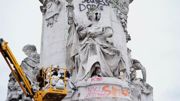 Rights groups say proposed French law to make rioters pay for damage is anti-democratic