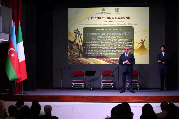 Azerbaijan celebrates 35th anniversary of restored independence with a concert in Rome