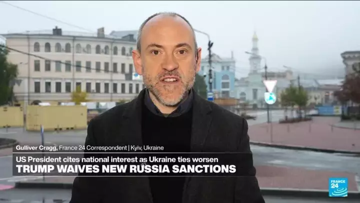Trump waives new Russia sanctions as Ukraine ties slump