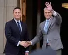 Wes Streeting urges US to back Ukraine on visit to Washington after Starlink row