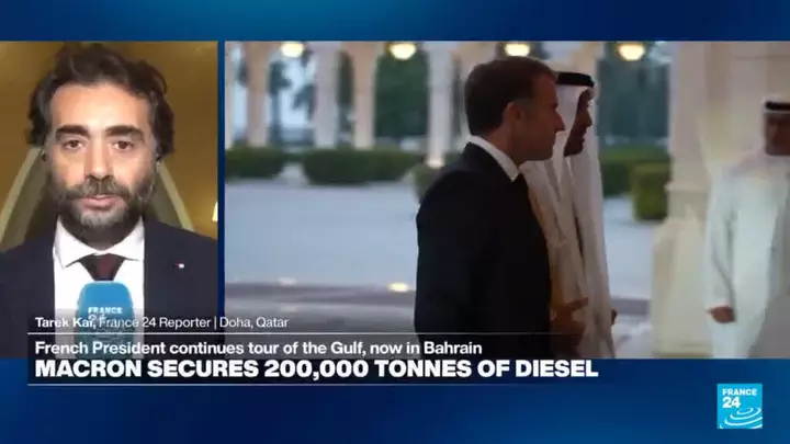 Macron secures 200,000 tonnes of extra diesel per month from UAE, Bahrain
