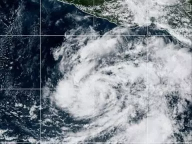 Tropical Storm Vance has formed in the Pacific Ocean