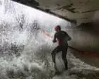 China’s tourists flock to experience a pretend typhoon as ‘dark tourism’ flourishes