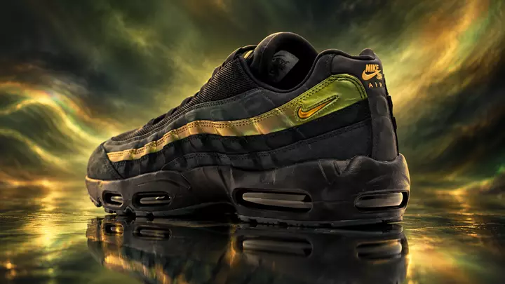 Kyle Wilson x Nike SB Air Max 95 — Blacked-Out Base, Metallic Side Panels, Contrast Doing All the Work: First Look & Release Details