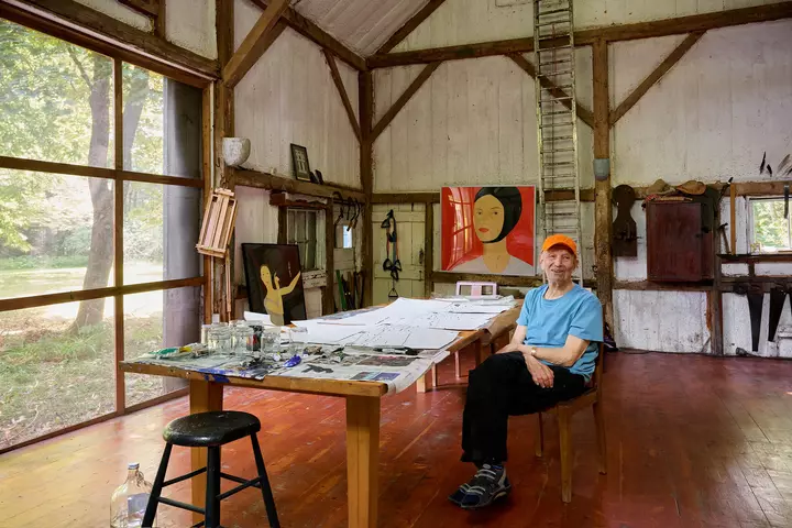 Visiting With Alex Katz, the 99-Year-Old Artist Who Doesn’t Stop
