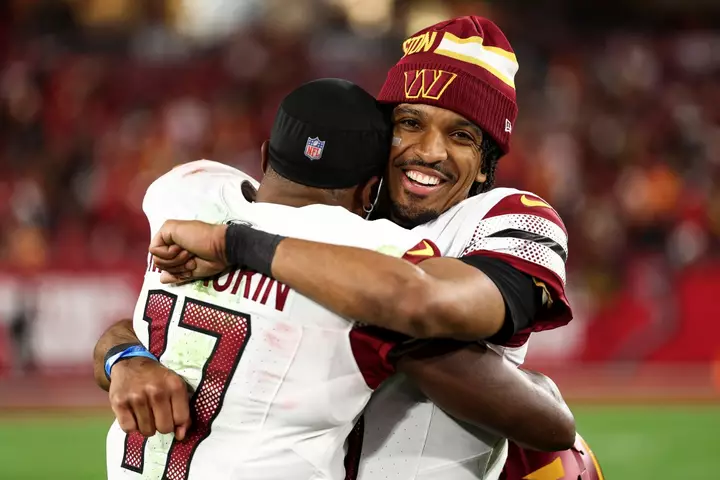 Jayden Daniels Shares Message to Terry McLaurin After Scary Injury