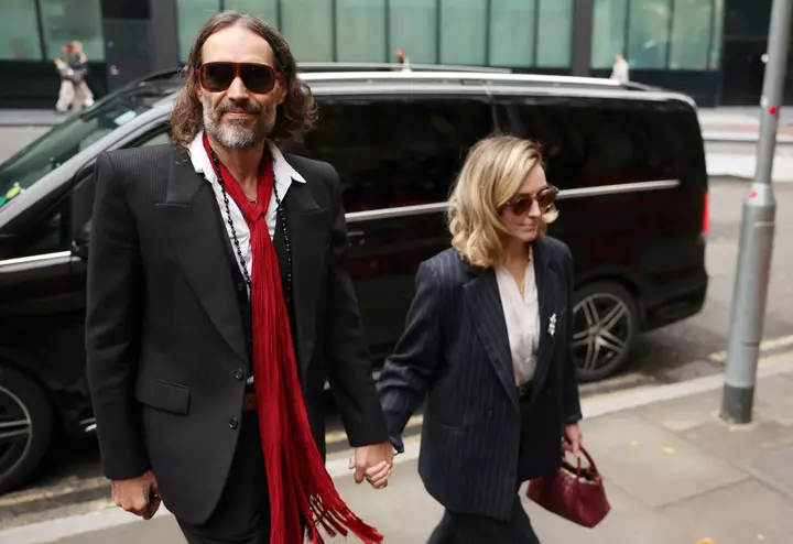 Russell Brand’s Wife Calls Him an ‘Amazing Husband’ at Rape Trial: ‘I Feel Very Seen by Him’