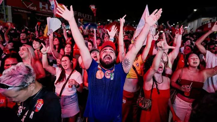 Lula is re-elected Brazil’s president in knife-edge election