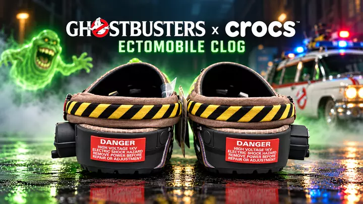 Ghostbusters Crocs With Proton Pack Sounds Are Available for Just $40