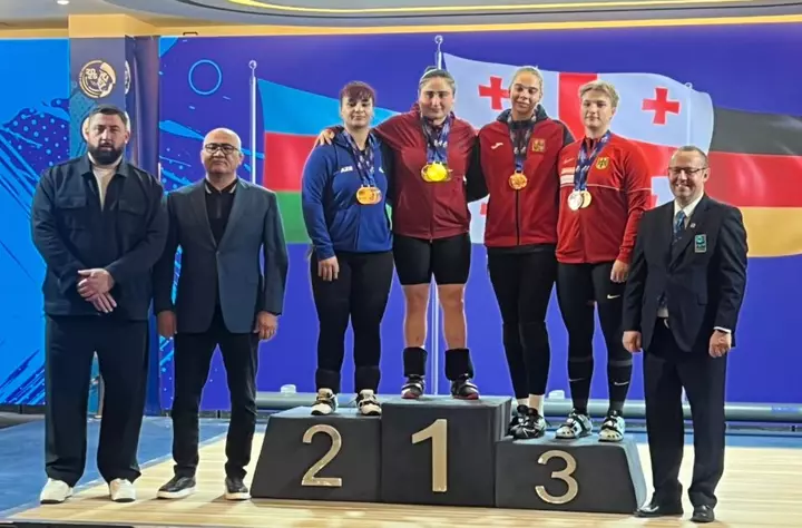 National weightlifters secure nine medals in Albania