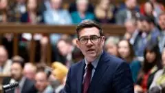 Burnham risks wrath of Commons Speaker for talking too much at PMQs