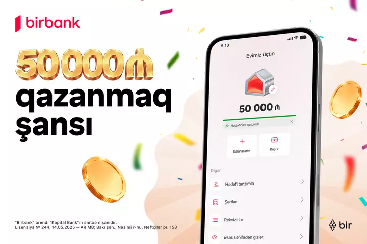 Birbankın “Yığ və qazan” lotereyası: 507 qalib nağd mükafat alacaq